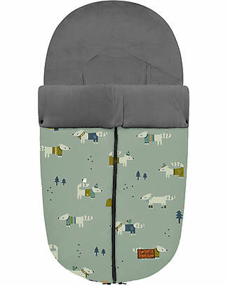 BabyClic Nanouk Footmuff - Fox Friends - TOG 4,5 - 97x46cm Footmuffs