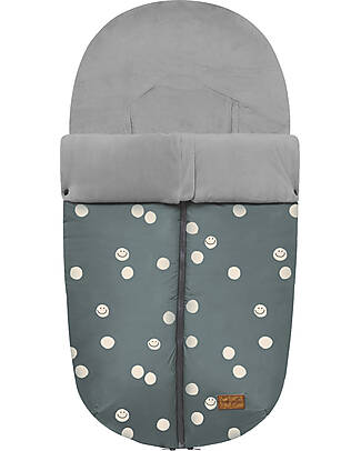 BabyClic Nanouk Footmuff - Happy Petrol - 97x46cm Footmuffs