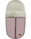 BabyClic Nanouk Footmuff - Vichy Pink - TOG 4,5 - 97x46cm Footmuffs