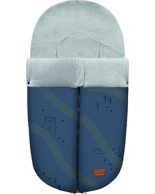 BabyClic Nanouk Footmuff - Wood - TOG 4,5 - 97x46cm Footmuffs