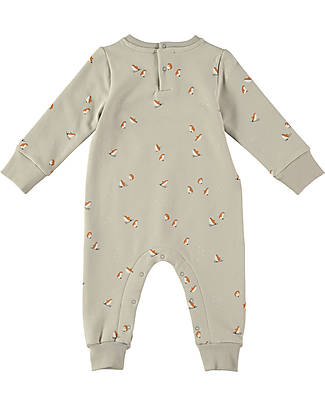 BabyClic Onepiece - Happy Penguins - Organic Cotton Plush Babygrows