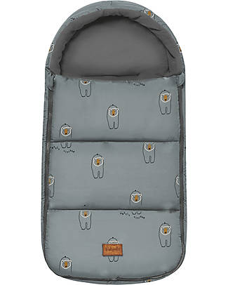 BabyClic Oslo Footmuff - Arctic - 35x74x7cm - for Carrycot and Group 0 Footmuffs