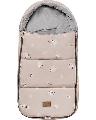 BabyClic Oslo Footmuff - Nuit Pink - 35x74x7cm - for Carrycot and Group 1 Footmuffs