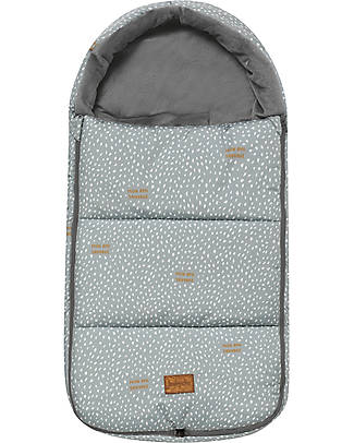 BabyClic Oslo Footmuff - Sauvage Mint - 35x74x7cm - for Carrycot and Group 3 Footmuffs