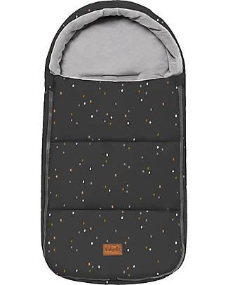 BabyClic Oslo Footmuff - Spots - 35x74x7cm - for Carrycot and Group 4 Footmuffs