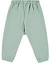BabyClic Pants Bruno - With Elasticated Waistband - Aqua Green - Cotton Trousers