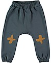 BabyClic Pants with Elasticated Edges - Cross Night Blue - Organic Cotton Trousers