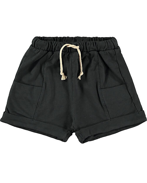 BabyClic Pants - With Elasticated Waistband - Anthracite Shorts