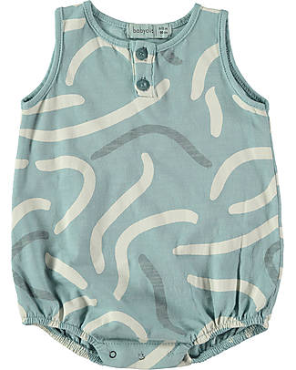 BabyClic Romper - Wind - 100% Organic Cotton Jersey Short Rompers