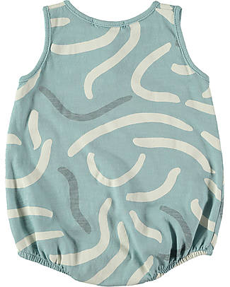BabyClic Romper - Wind - 100% Organic Cotton Jersey Short Rompers