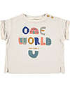 BabyClic Short Sleeved T-Shirt - One World - Organic Cotton Jersey T-shirts