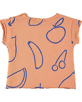 BabyClic Short Sleeves T-Shirt - Fruits - 100% Organic Cotton Flamé Jersey T-shirts