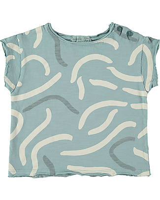 BabyClic Short Sleeves T-Shirt - Wind - 100% Organic Cotton Flamé Jersey T-shirts