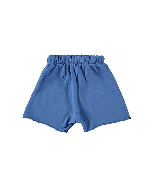 BabyClic Shorts Emporda Electric Blue Organic Cotton Fleece