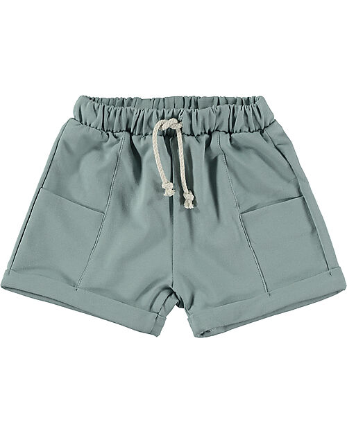 BabyClic Shorts - With Elasticated Waistband - Green Shorts