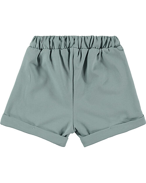 BabyClic Shorts - With Elasticated Waistband - Green Shorts