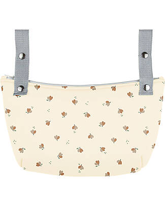 BabyClic Stroller Bag - Ecru - Blossom - 35x25 cm Organize and Bags