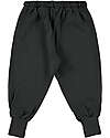 BabyClic Swatpants - 100% Organic Cotton Flamé Pelouche - Elasticated Waistband - Anthracite Trousers