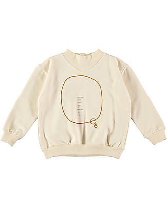 BabyClic Sweatshirt - Change Off White - Organic Cotton Sweatshirts