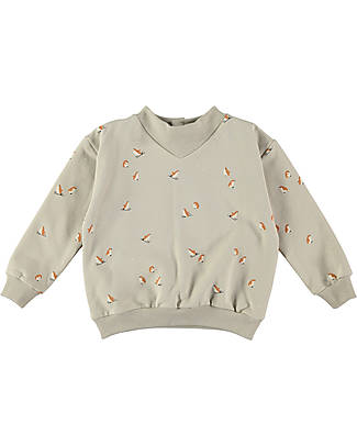 BabyClic Sweatshirt - Happy Penguins - Organic Cotton Sweatshirts