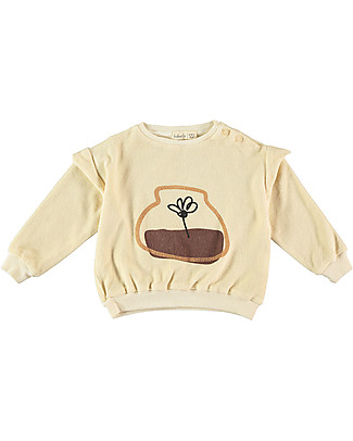 BabyClic Sweatshirt with Frills - Tank - Elasticated Organic Cotton Sweatshirts