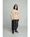 BabyClic Sweatshirt With Shoulder Buttons - Cream - Date Sweatshirts