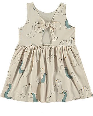 BabyClic Vestito - 100% Jersey Di Cotone Organico - Goose Dresses_