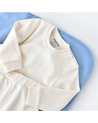 Babycosy Pants and Long Sleeve T-Shirt Set - Ecru - Modal and Organic Cotton GOTS Sets And Co-Ords