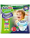 Babylino Babylino Pants Sensitive Unisex - Oeko-Tex Standard 100 Certified! Eco Nappies