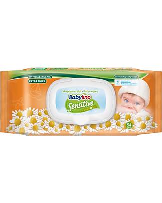 Babylino Pants Sensitive + Chamomile Baby Wipes Eco Nappies