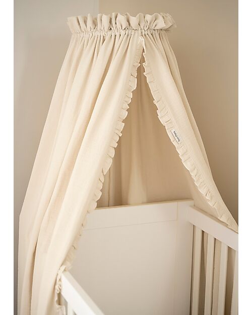 Baby's Only Crib Canopy - Beige - 100% Cotton Canopies
