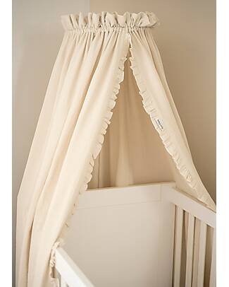 Baby's Only Crib Canopy - Beige - 100% Cotton Canopies