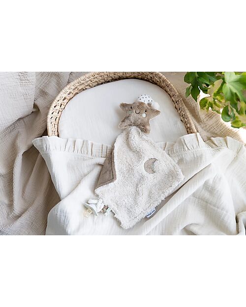 Baby's Only Cuddle cloth Heaven clay/warm linen Doudou & Comforters