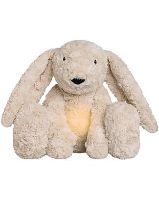 Baby's Only Cuddly Rabbit Plush Bibi - with White Noise, Lullabies, and Night Light - Sand - with Cry Detection - From birth Soft Toys