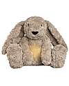 Baby's Only Cuddly Rabbit Plush Bibi - with White Noise, Lullabies, and Night Light - Taupe - with Cry Detection - From birth Soft Toys
