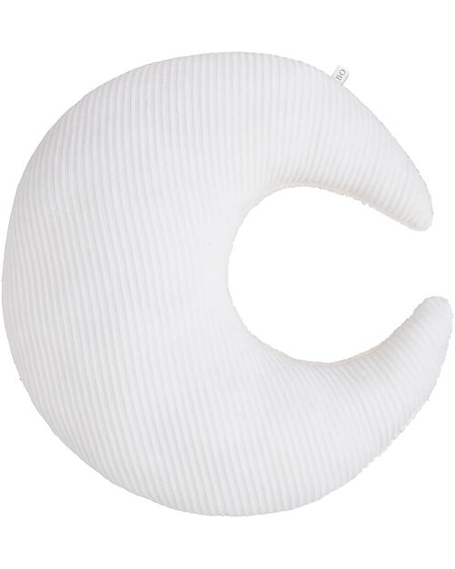 Baby's Only Sense Moon Cushion - White - Corduroy Velvet - 45×40 cm Cushions