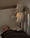 Baby's Only Teddy Bear Plush Bo with White Noise, Lullabies, and Night Light - Sand - with Cry Detection - +0 months Soft Toys