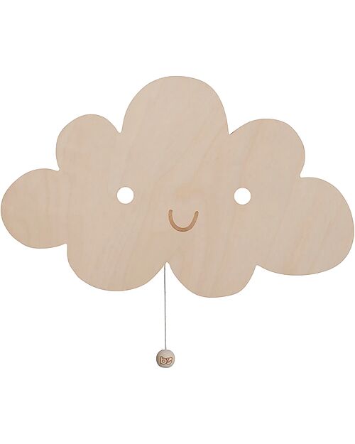 Baby's Only Wooden Wall Lamp - Cloud Wonder - Brown Wall Lamps