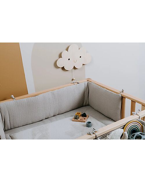 Baby's Only Wooden Wall Lamp - Cloud Wonder - Brown Wall Lamps