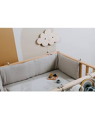 Baby's Only Wooden Wall Lamp - Cloud Wonder - Brown Wall Lamps