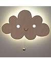 Baby's Only Wooden Wall Lamp - Cloud Wonder - Brown Wall Lamps