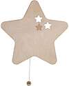 Baby's Only Wooden Wall Lamp - Star Wonder - Brown Wall Lamps