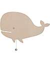 Baby's Only Wooden Wall Lamp - Whale Wonder - Brown Wall Lamps