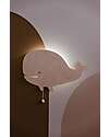 Baby's Only Wooden Wall Lamp - Whale Wonder - Brown Wall Lamps