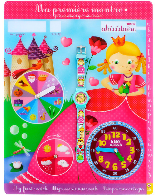 BabyWatch My First Learning Watch - Little Princess (suitable from age 3!) Watches