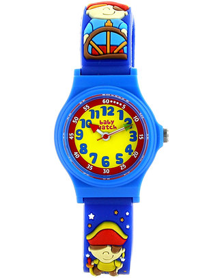 BabyWatch My First Learning Watch - Pirates (suitable from age 3!) Learning Watches