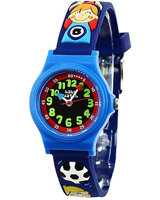 BabyWatch My First Learning Watch - Soccer (suitable from age 3!) Learning Watches