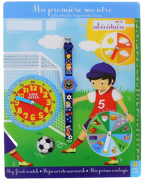 BabyWatch My First Learning Watch - Soccer (suitable from age 3!) Watches