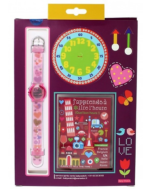 BabyWatch Zap Time Learning Clock - Love Love Watches