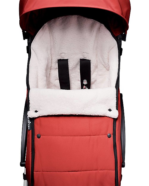 Babyzen BABYZEN Footmuff - Orange-Red - For YOYO stroller Footmuffs